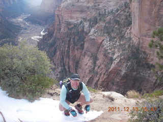 1759 7sf. Zion National Park - Angels Landing hike - Adam