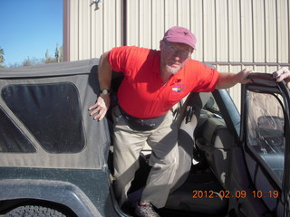 Bouquet Ranch - Jim and Craig and Craig's jeep