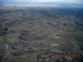 56 7x2. aerial - to Rangely, Colorado
