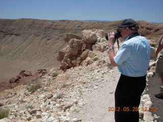 Meteor Crater Road - rim