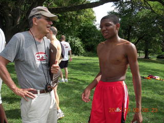 Cheltenham XC Curtis Arboretum - bench sign