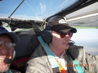 Larry S and Adam flying Larry S's SkyRanger