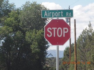48 81u. Airport Road in Durango, it's always Airport Road