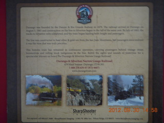 Durango-Silverton Narrow Gauge Railroad