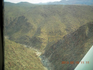 aerial - Eagle Roost flight in Charles R's airplane - Alamo Lake area