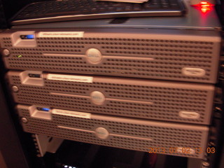 rack of computers
