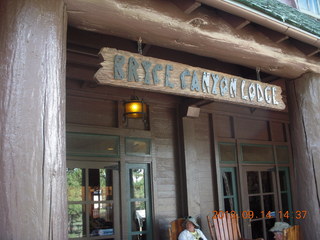 Bryce Canyon Lodge sign