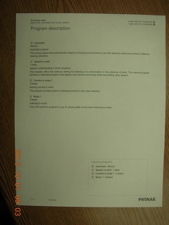 hearing aid instructions