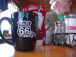Litefliers EAA 55 crowd at Seligman - Route 66 mug