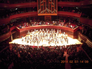 Philadelphia Orchestra with Emmanual Ax (blurry)