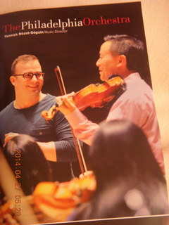 Philadelphia Orchestra program cover