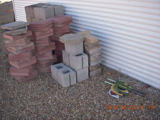 98 8q2. pile of stuff at Mack Mesa (10CO)