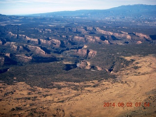 aerial - western Colorado