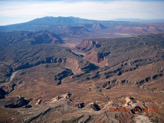 aerial - Colorado River - eastern Utah