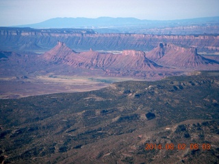 aerial - Colorado River - eastern Utah