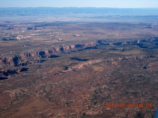 130 8q2. aerial - Canyonlands area