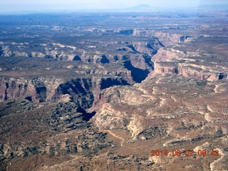 aerial - Colorado River - eastern Utah