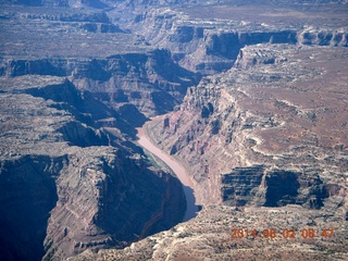 aerial - Colorado River - Moab, Utah