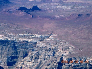 aerial - Colorado River - Cataract Canyon - Browns Rim airstrip