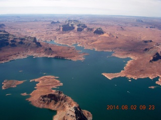 189 8q2. aerial - Lake Powell
