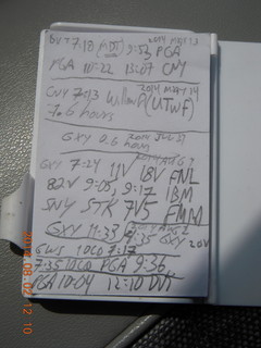 229 8q2. notes for my recent flights