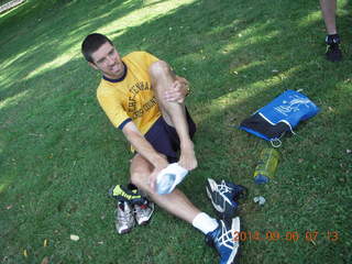 Eric L's pictures - Cheltenham XC - Curtis Arboretum - Josh G and Mike G