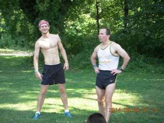 Eric L's pictures - Cheltenham XC - Curtis Arboretum - Josh G and Mike G