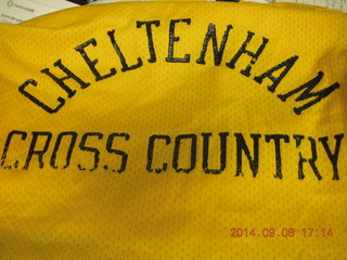 Cheltenham Cross Country shirt - close up