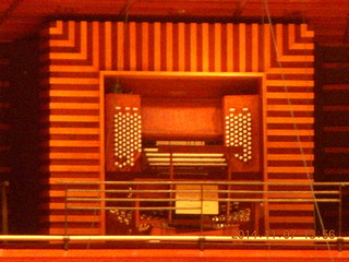 Philadelphia Orchestra stage with organ