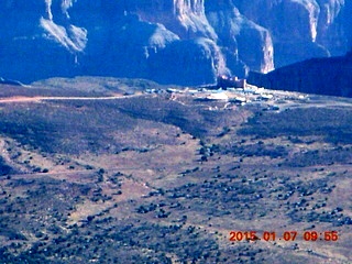 1796 8v7. aerial - flight SGU to DVT - grand canyon - Skywalk at Grand Canyon West
