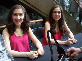 Pianist twins (who played with Philadelphia Orchestra) - Christina and Michelle McNaughten