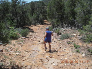 Beaver Creek Canyon hike - Adam