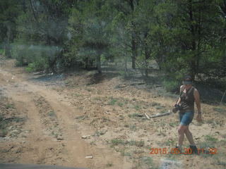 177 8zw. drive to Calamity Mine - very tough side road - Karen