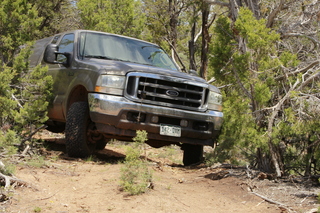 439 8zw. drive to Calamity Mine - difficult side road - truck