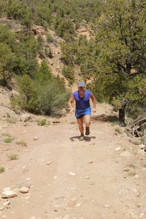 2757 8zw. drive to Calamity Mine - difficult side road - Adam running