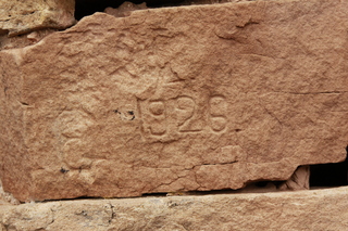 557 8zw. Calamity Mine camp site - cornersone 1926