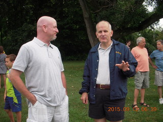 Curtis Arboretum - Cheltenham XC alumni race - Dave Marble, Sterling Wright