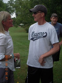 Curtis Arboretum - Cheltenham XC alumni race - Dave Marble, Sterling Wright
