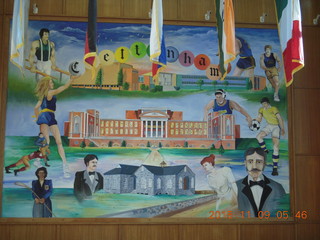 Curtis Arboretum - Cheltenham XC alumni race - Steve Gruber signing book