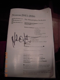 Philadelphia Orchestra with Hilary Hahn program