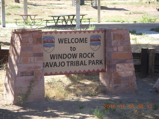 36 9dg. Window Rock (RQE) flight sign