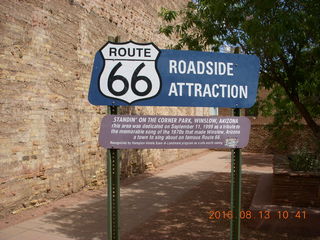 Winslow (INW) breakfast - Route 66