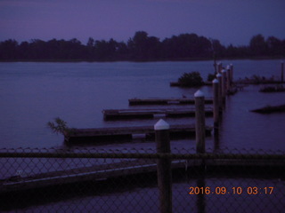 Waterfront Hotel view near Philadelphia airport