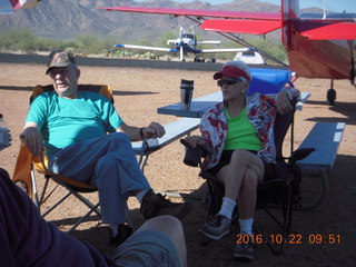 Grapevine fly-in + Jim and Diana W Grapevine