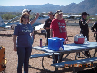 Grapevine fly-in + group picture, sort of Grapevine - group picture