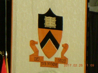 Princeton Alumni Day - tiger in Jadwin GYm