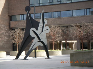 Princeton Alumni Day- Fine Hall - Caldor sculture