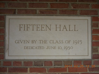 Princeton Alumni Day - Wilcox Hall