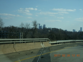 Adam running at Pennypack Park in Philadelphia
