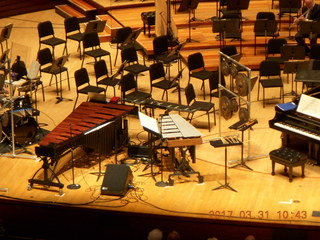 Philadelphia Orchestra - lots of percussion